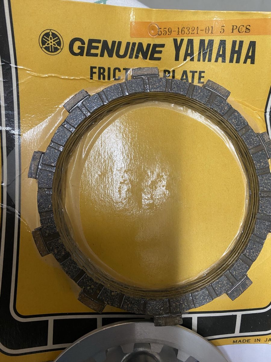 Yamaha Tutti i ricambio per moto: Yamaha Kupplungsteile Set, Oldtimer, neu – Nuovo e nell'imballaggio originale da Birmenstorf AG venduto da monza2011 5