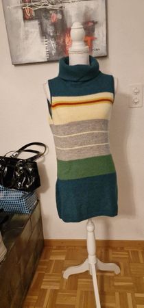 Ankoo Alpaka Strickkleid, Rollkragen, Grösse S