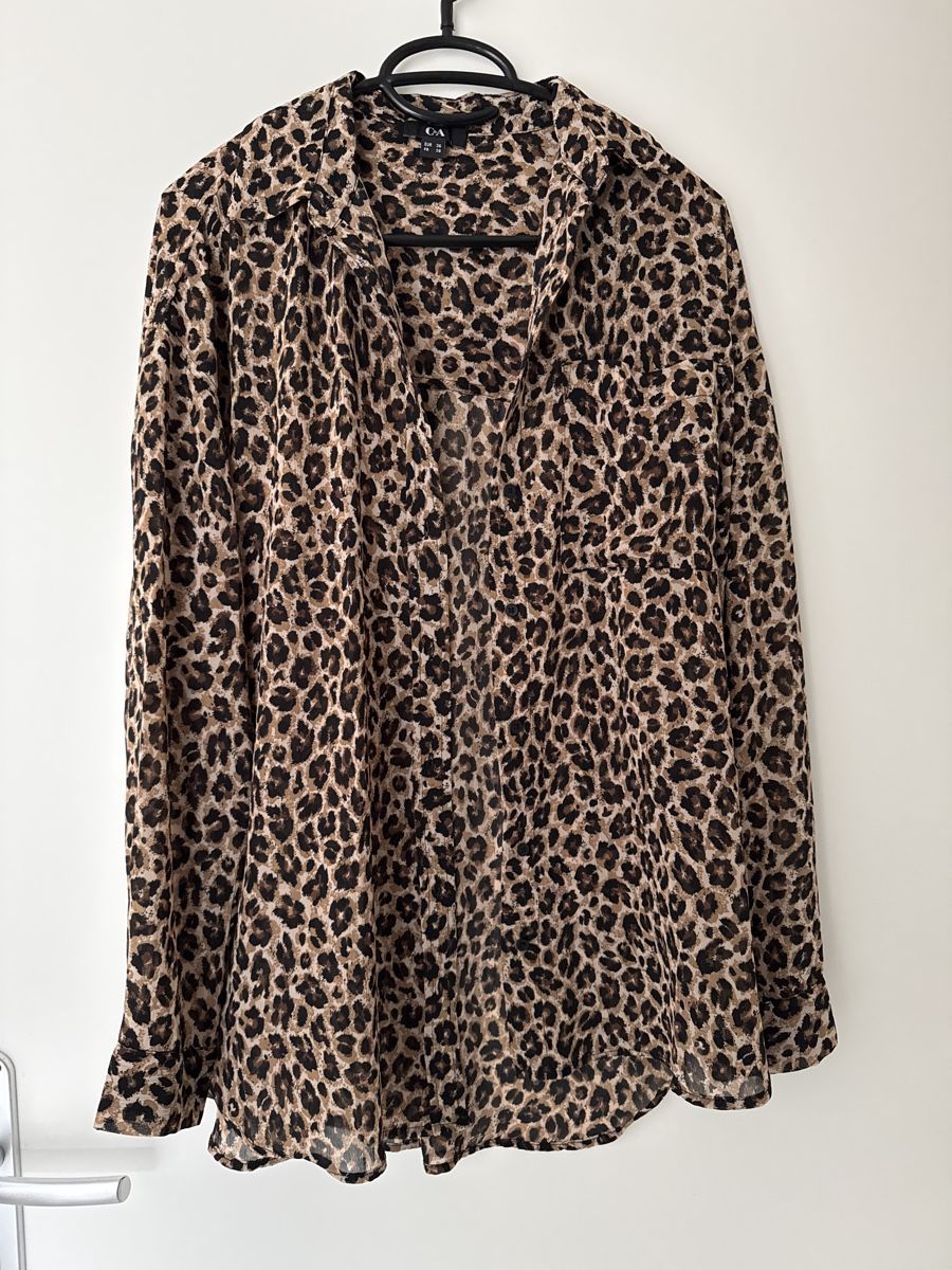 C&A Camicette: Längere Bluse im Leo Print – Nuovo (secondo la descrizione) da Unterseen venduto da Zurbi