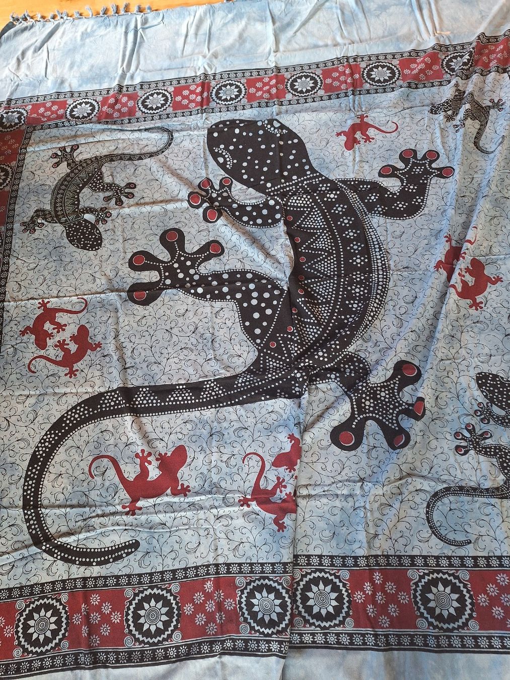 Coperte: Strandtuch. Gecko 210x240cm 100% Baumw – Nuovo (secondo la descrizione) da Ladir venduto da GAGA07 1