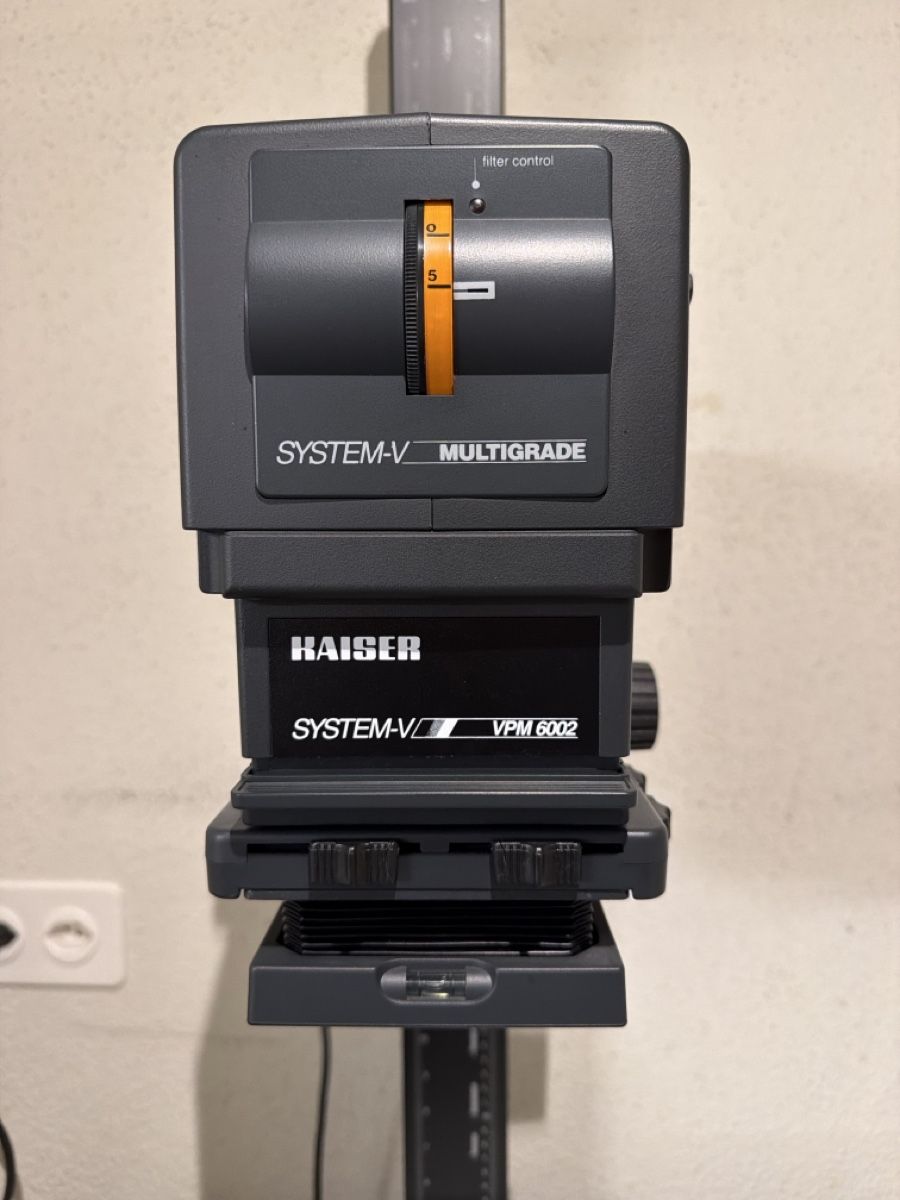 Kaiser Laboratorio & Camera oscura: Kaiser Fotolabor Vergrösserer System V Multigrade 6002 Nikon – Usato da Salmsach venduto da Wisa10