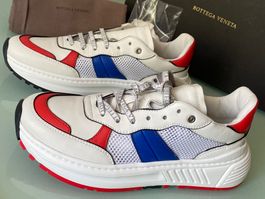 BOTTEGA VENETA Speedster Leder Low Top Sneakers 42 NEU