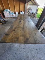 Dunkel Holztisch 380cmx110cm aus Büro Räumung