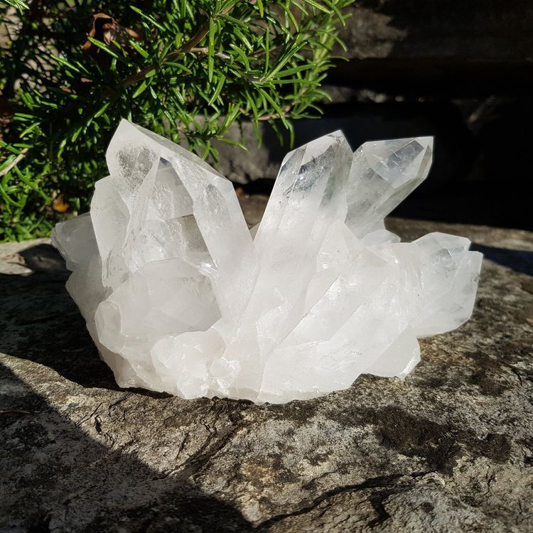 Bergkristall-Gruppe (10 Cm), Brasilien (Gebraucht) In Endingen Für CHF