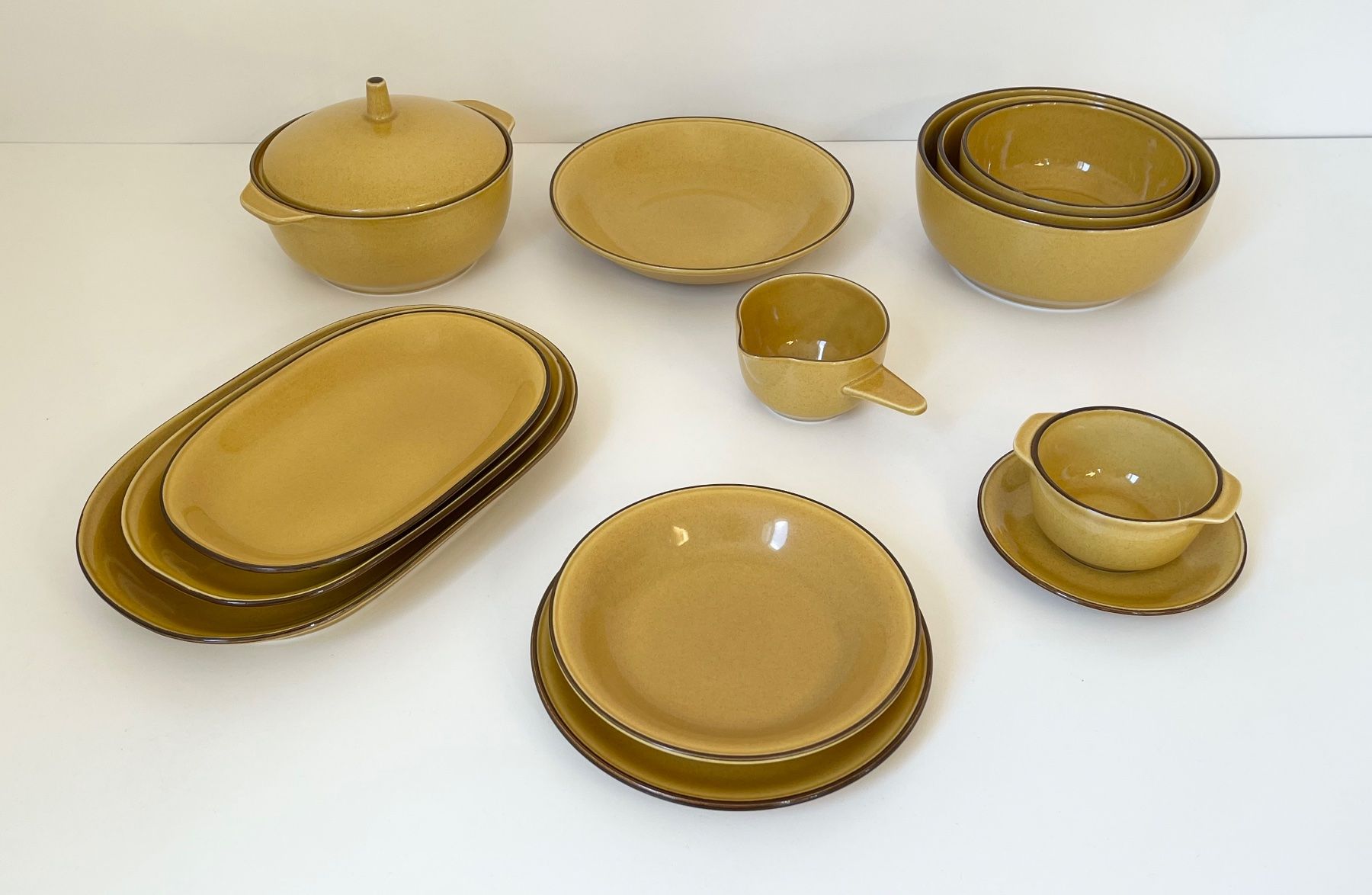 Rössler Piatti di portata: Rössler- 3 Platten / plats - 36/32/28 cm – Usato da Bern venduto da Vin-tage 4