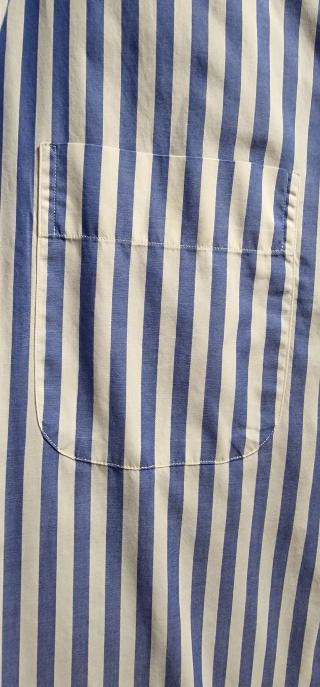 Camicie: Van Laack Hemd, Grösse 41, blau gestreift – Usato da Chur venduto da car_5clc 1