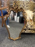 Goldener Barock Spiegel Vintage Wandspiegel  Shabby Chic Dek