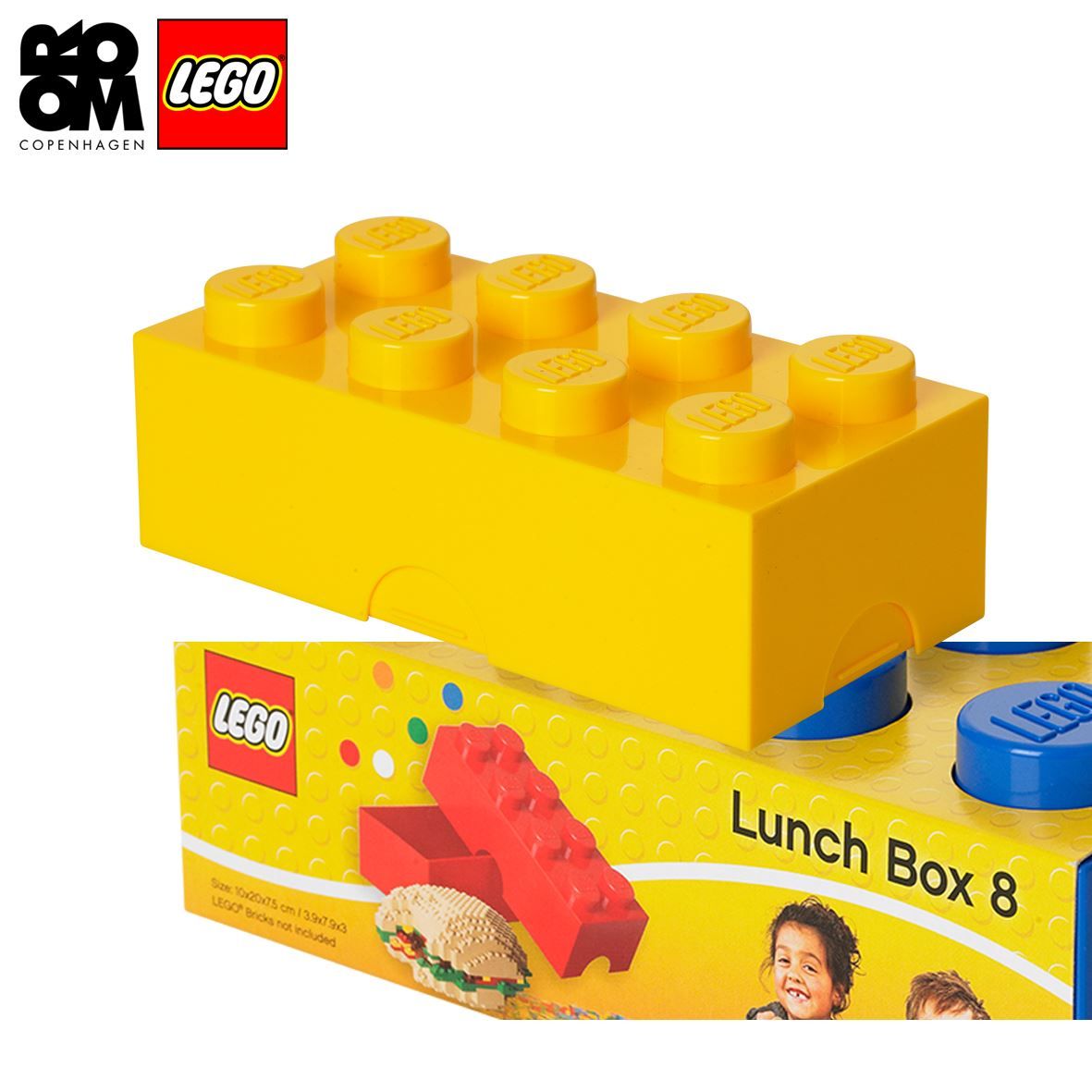Contenitori & Simili: XL Lego Lunchbox oder auch Etui, Gelb – Nuovo e nell'imballaggio originale da Wettingen venduto da kochshop