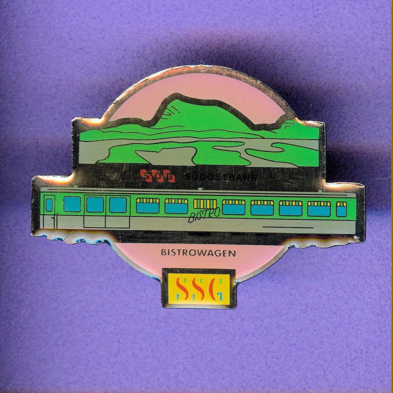SBB/CFF/FFS Placchette & Badge: SSG Bistrowagen – Usato da Winterthur venduto da Sammleroase