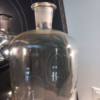 Wow: Alte XL Apotheker Flasche / Landhaus