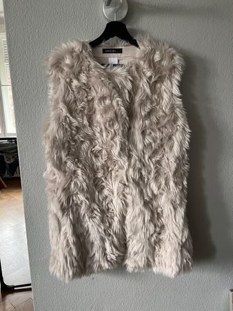 Gilet Marc Cain, Fake Fur, Gr. 38, rosa
