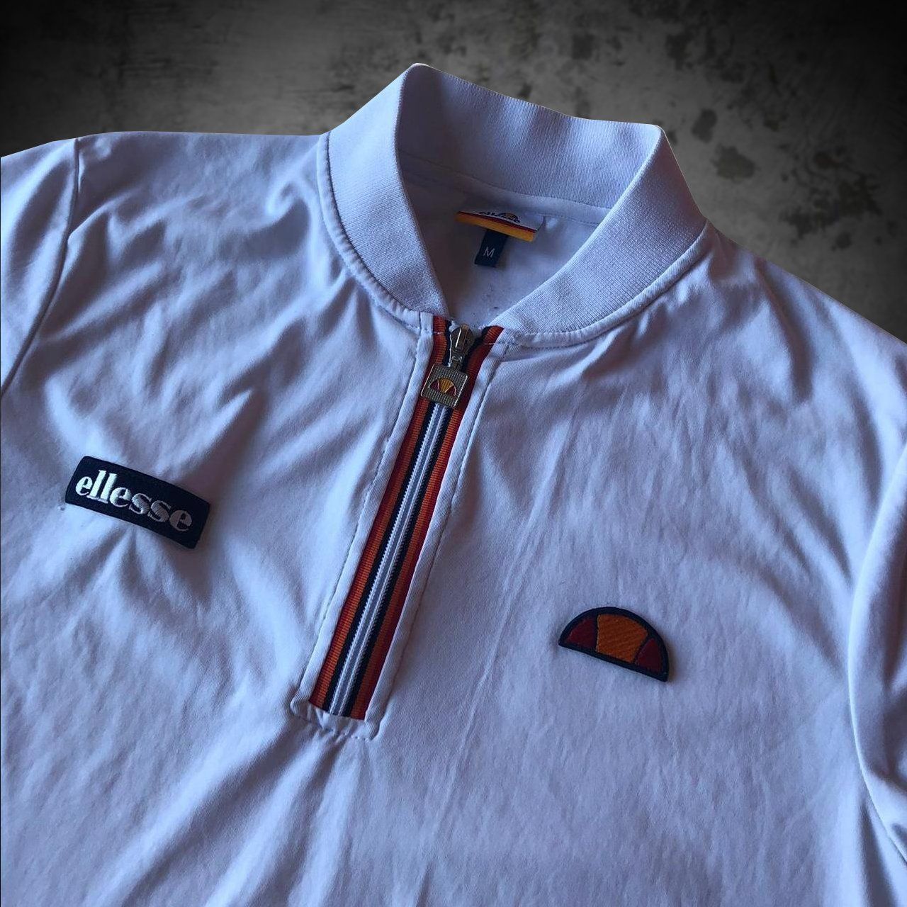 Ellesse Canottiere & Pantaloni: Jersey Ellesse Cycling White Men M – Usato da Genève venduto da ang_7j7j 3