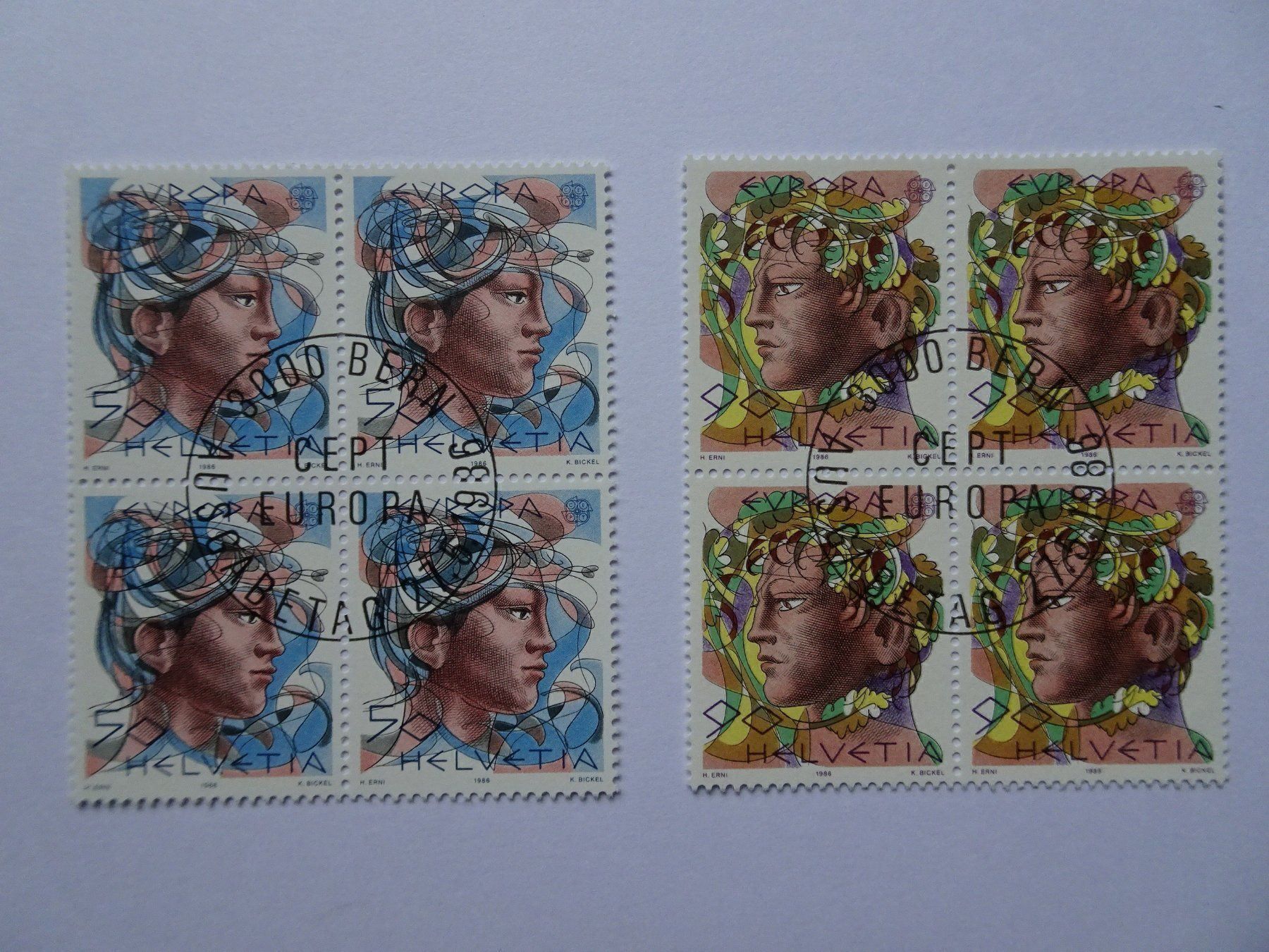 Tous les timbres: 1986 – Neuf (Voir description) à Aadorf par Chnorli-Furz