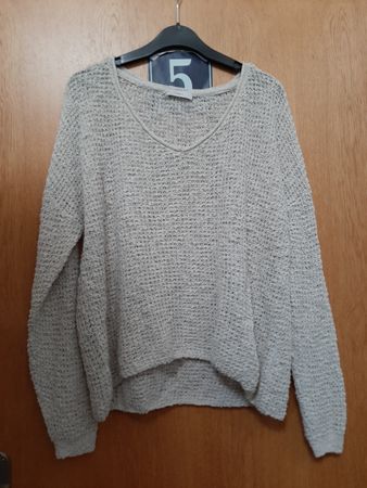 Nile Sommer Strickpullover  Grösse L, beige, 