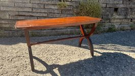 Magnifique table ancienne en bois vernis, style Louis XV ⚜️