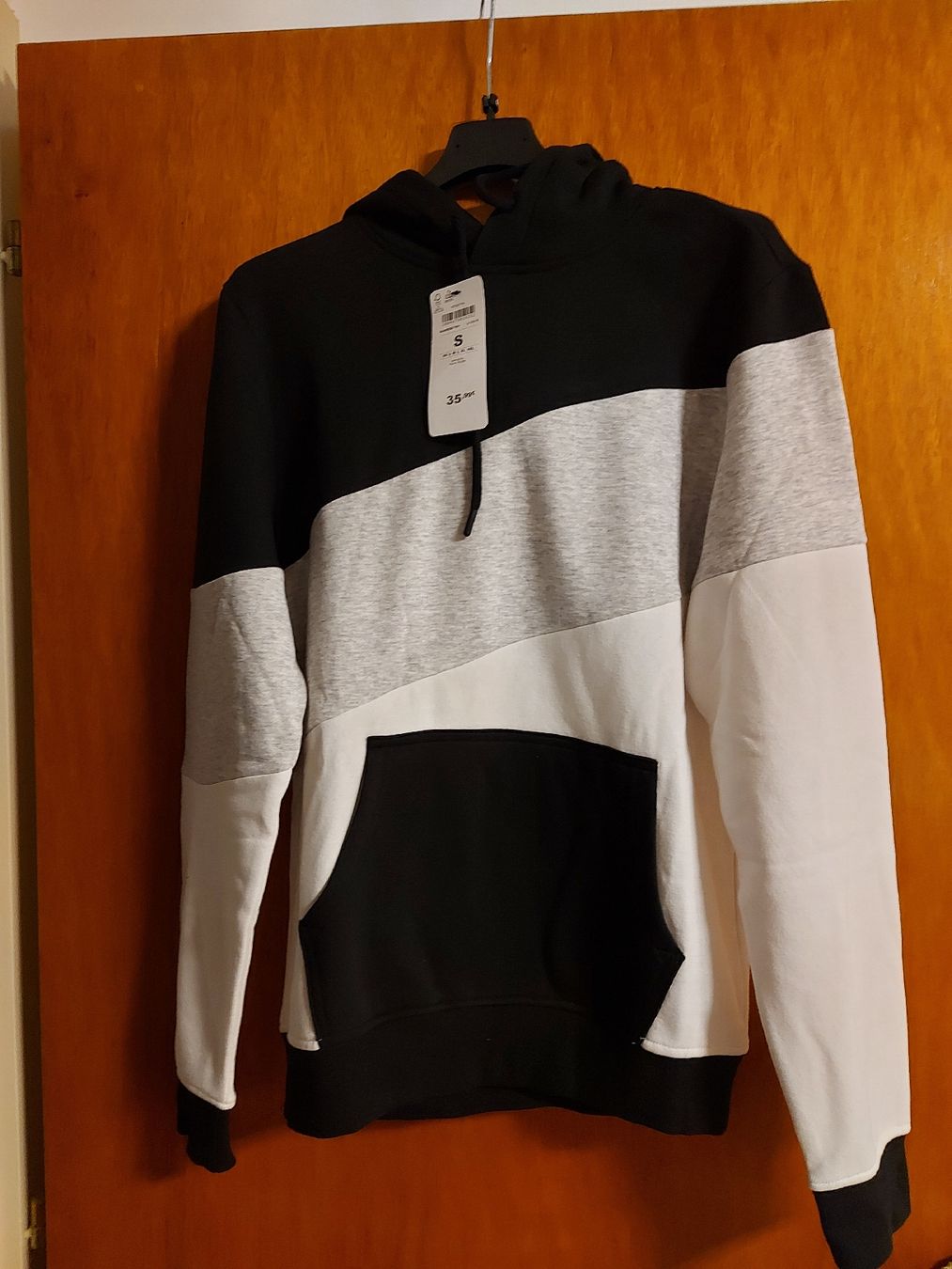 Pullover & Sweatshirts: Felpa unisex bianco e nero S nuova – Neu und originalverpackt aus Coldrerio von Addicted2Art