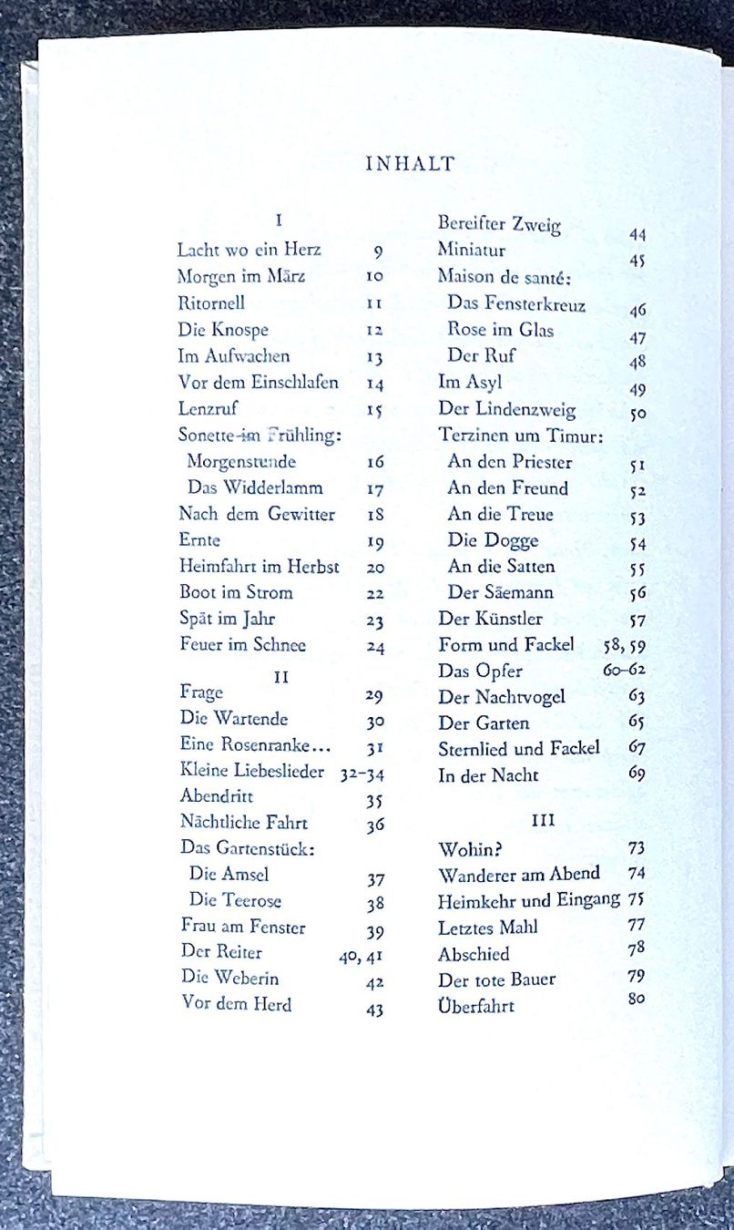 Bücher: DER WANDERER - Gedichte von Hans Schütz – Neu (gemäss Beschreibung) aus Burgdorf von Bsb7 2