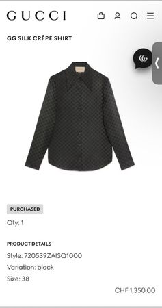 Gucci Hemd