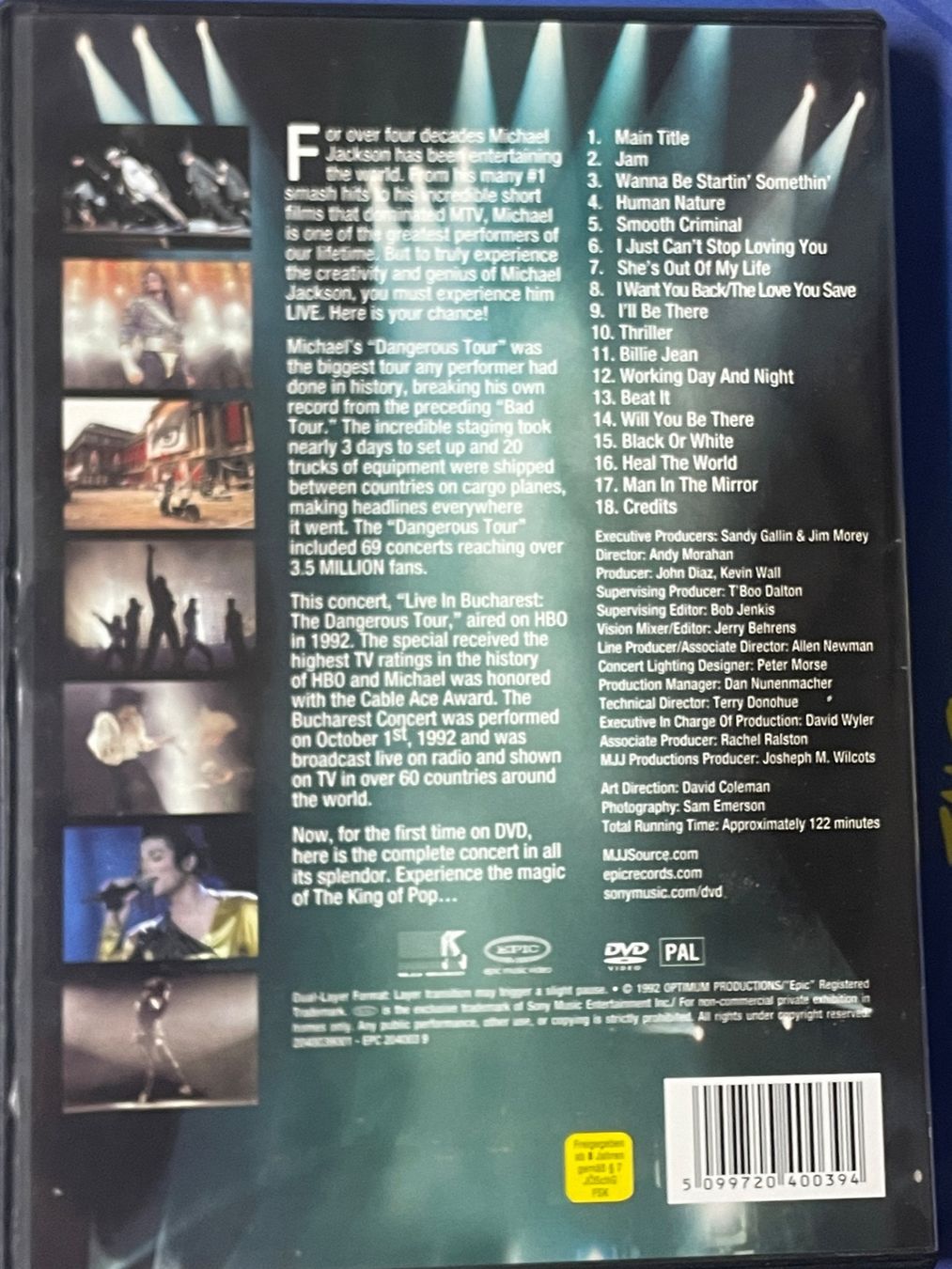 Alle DVDs: Michael Jackson – Gebraucht aus Muri b. Bern von AdidasCollector 2