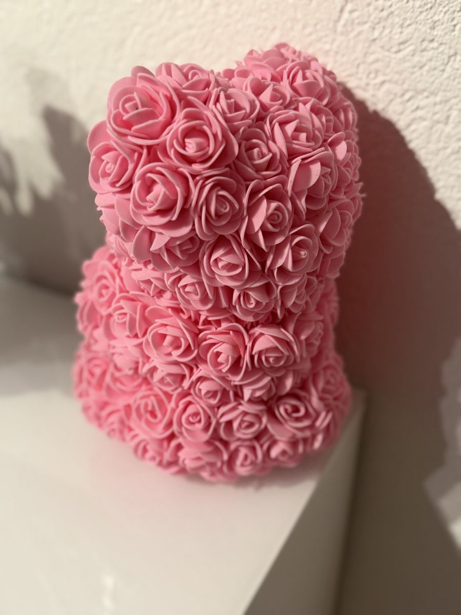 Toutes les décorations: Rosen-Teddybär in Rosa – Neuf avec emballage d'origine à Tennwil par Zaylaaa 2