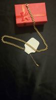 Collier Inox Doré 304L Neuf / Halskette Edelstahl Gold Neu
