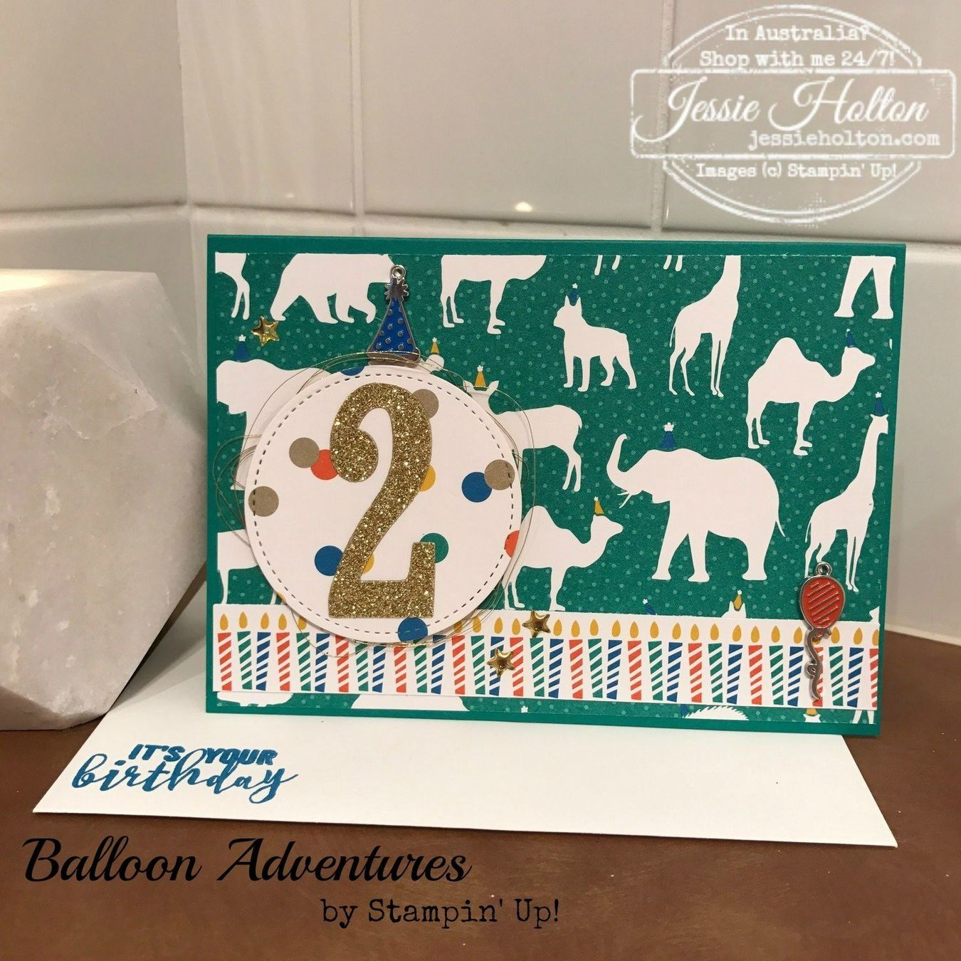Stampin' up! Carta: Stampin up Designerpapier "Für Partylöwen" – Nuovo (secondo la descrizione) da Frauenkappelen venduto da evangelina78 7