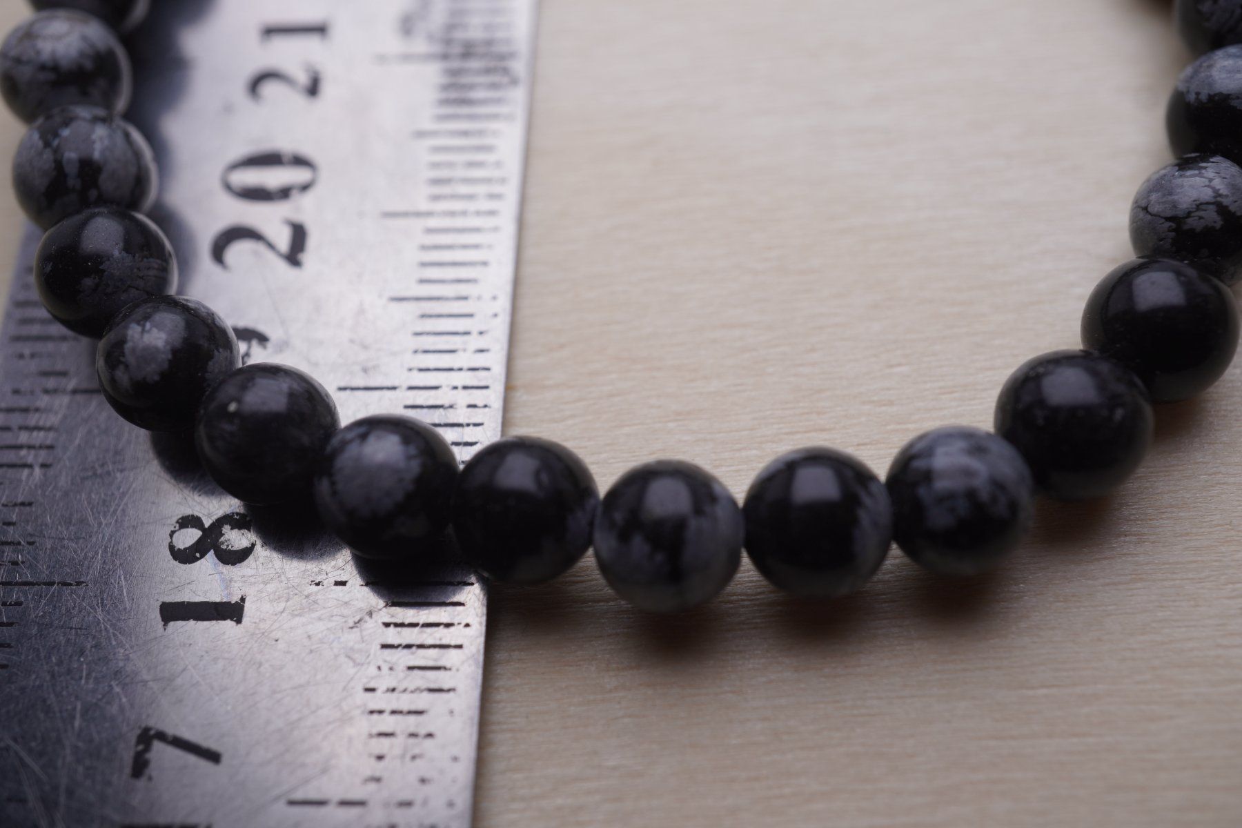 Minerali & Pietre curative: Schneeflocken Obsidian  Armband      Ab 1.- – Nuovo e nell'imballaggio originale da Eschenbach SG venduto da topstone 4