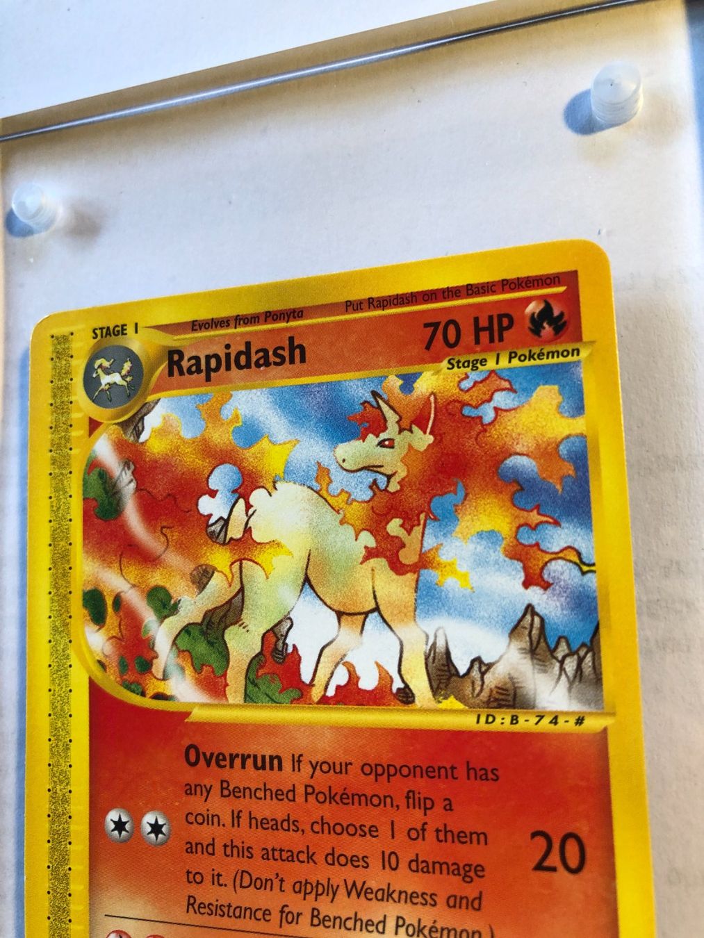 Sammelbilder & Trading cards: Rapidash (rare) Expedition - MINT - ab 1.- – Gebraucht aus Giubiasco von dan_pr8b 3