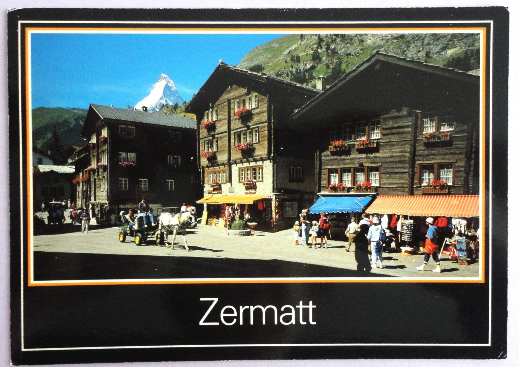 Cartoline postali: Zermatt – Usato da Fétigny venduto da Billy2miny