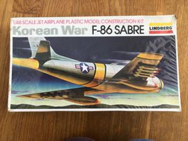 Lindberg F-86 Sabre, Korean War, 1:48, Neu & OVP!