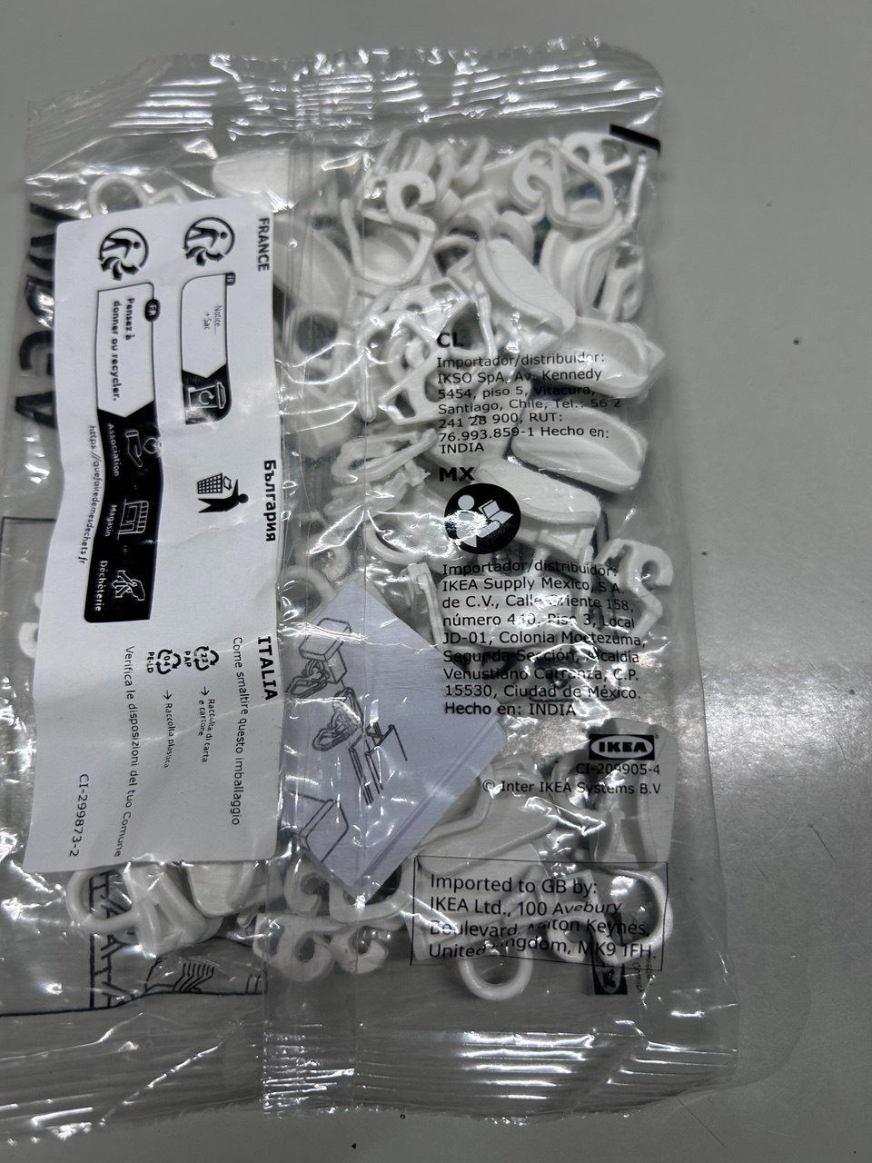 Ikea Altro per la casa: Pattini e ganci VIDGA – Nuovo e nell'imballaggio originale da Giubiasco venduto da LorisVale 1