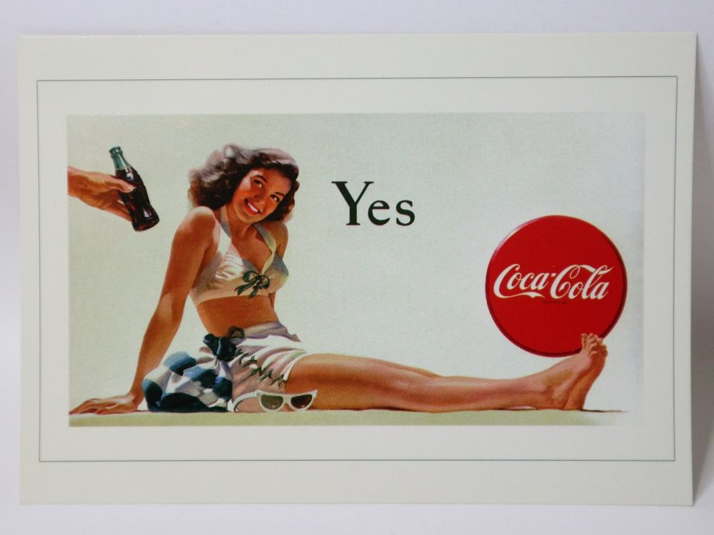 1997 Coca Cola AK Pinup Original Oil 1946 (D'occasion) à Eschenbach SG ...