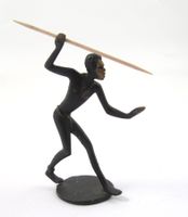Vintage Figur - AFRIKANISCHER JÄGER - Hagenauer Stil JAPAN