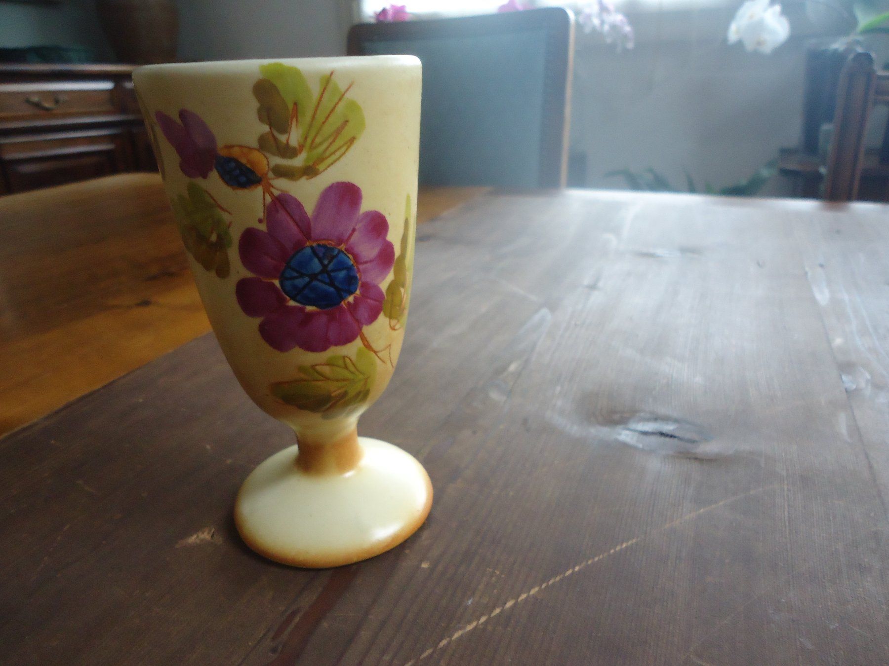 Vasen & Gefässe: Petite vase en céramique jaune – Gebraucht aus Vessy von mafabe