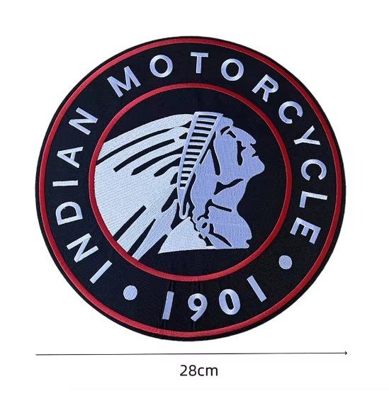Toppe: Patchs brodés Indian Motorcycle - J080 – Nuovo e nell'imballaggio originale da Allens venduto da MADE.IN.ROCK.N.ROLL 2