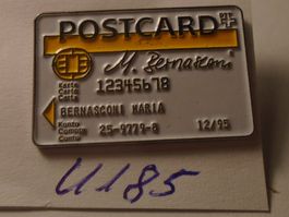 1 POSTCARD Pin (U185)