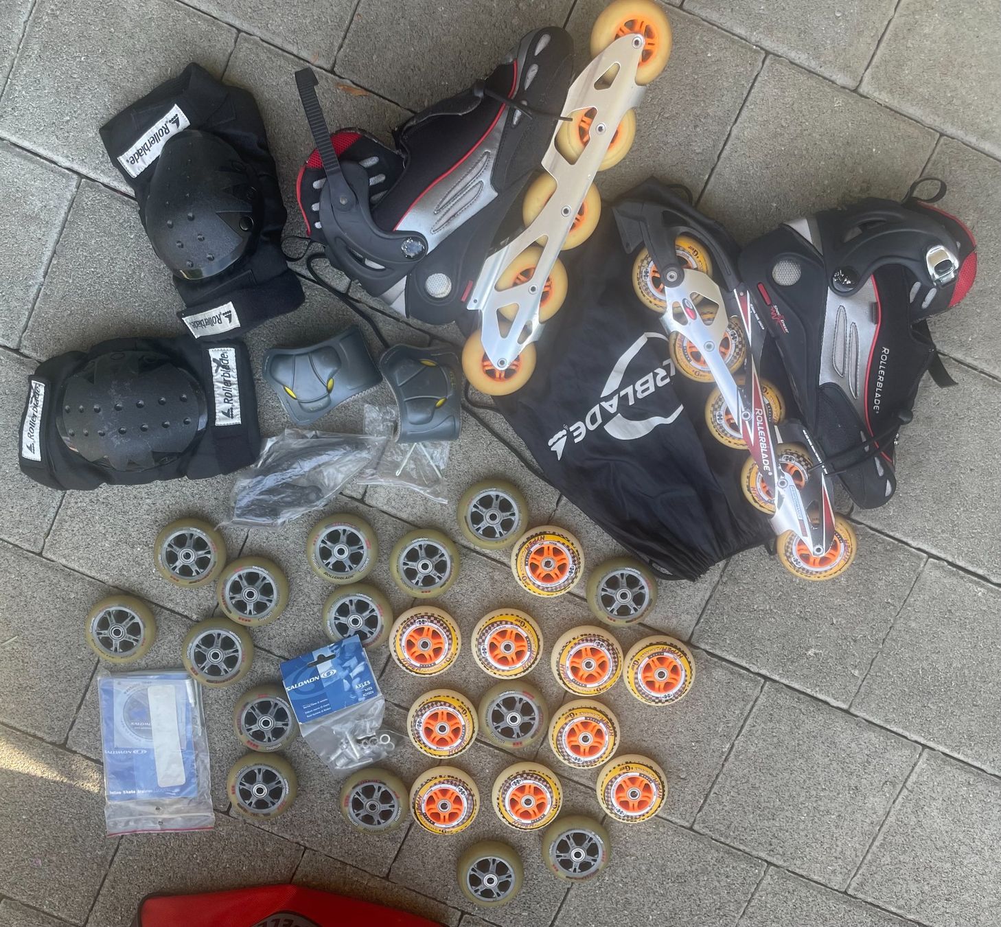 Inline-Skating & Rollschuhe: Rollerblade Inline, Shock Eraser, EU 42,5, US 9,5, 5 Rollen – Gebraucht aus Amriswil von fit8580 1