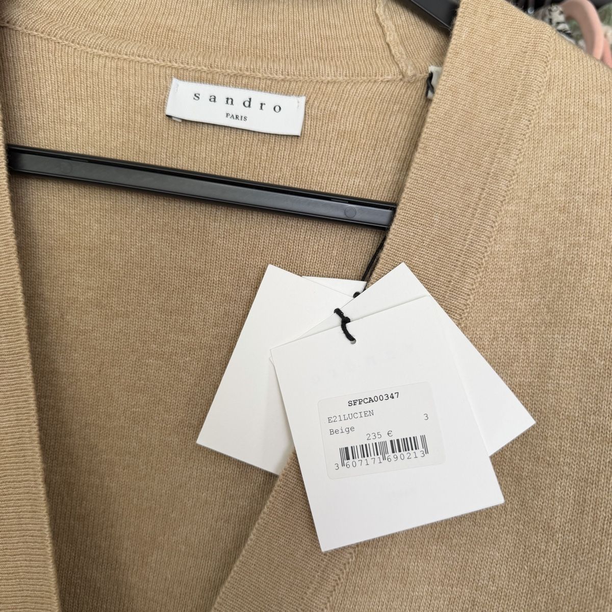 Sandro Jacken: Sandro Strickjacke beige  – Neu (gemäss Beschreibung) aus Emmen von mak31 2