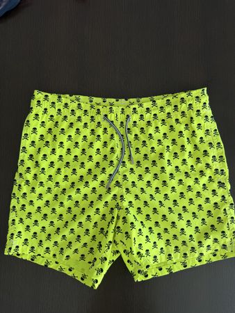 Costume MC2 Saint Barth stampa teschio giallo Taglia S