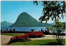 Lugano - Blick Richtung San Salvatore
