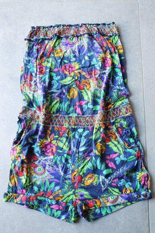 Combishort Desigual Hakea 80V5122 - Multicolore - Tailles 9/10 Et 11/12 Ans
