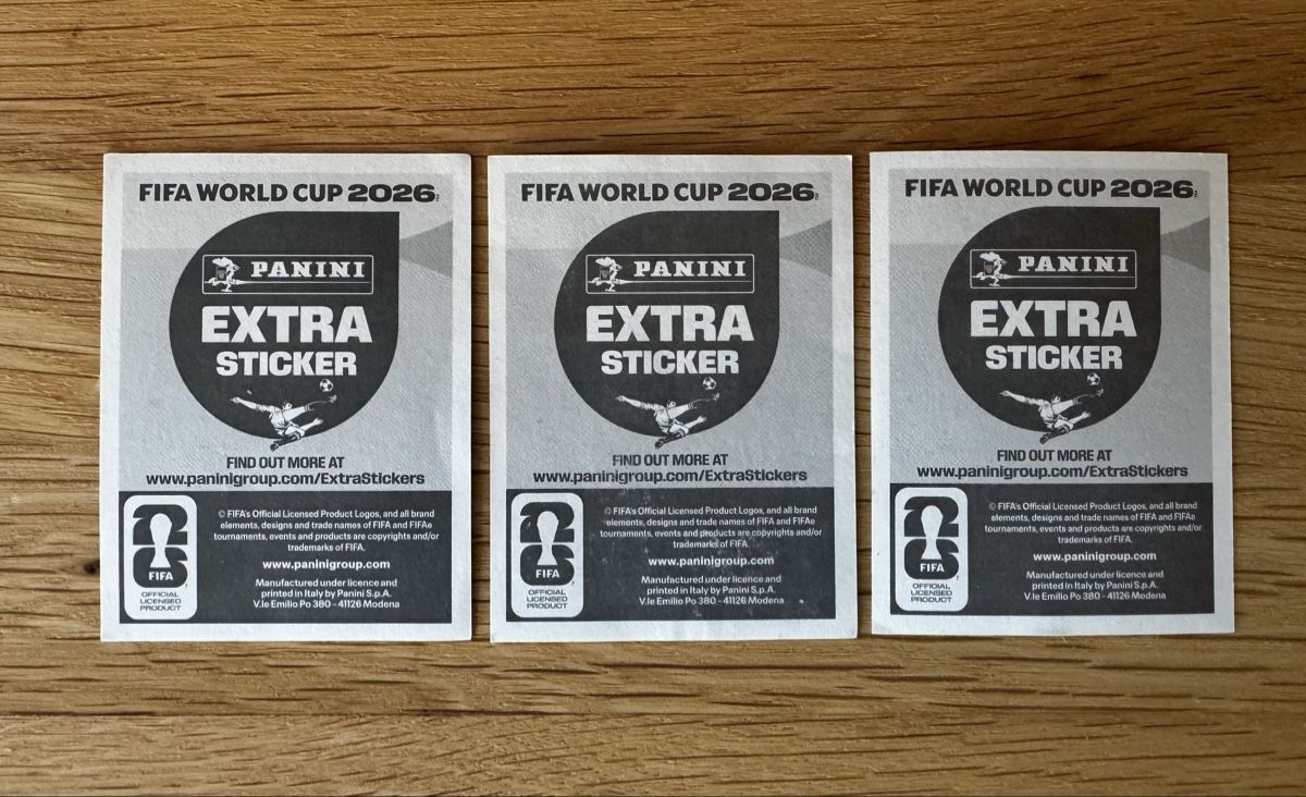 Panini Carte collezionabili: Panini Fifa WM 2026 - Extra Stickers – Nuovo (secondo la descrizione) da Russikon venduto da TCE_9 1
