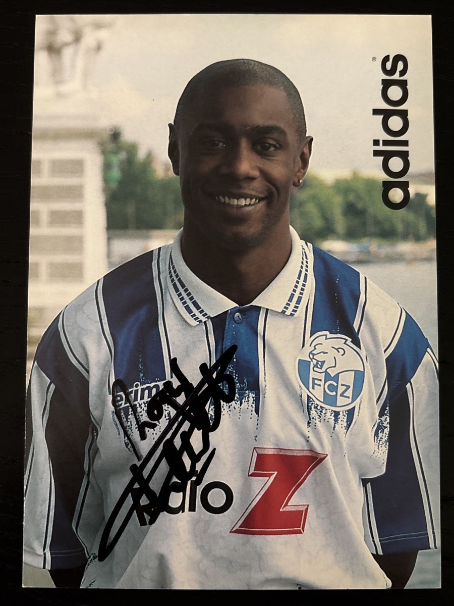 Autografi: FCZ Roger Walker Autogrammkarte signiert – Nuovo (secondo la descrizione) da Uetendorf venduto da hoisle