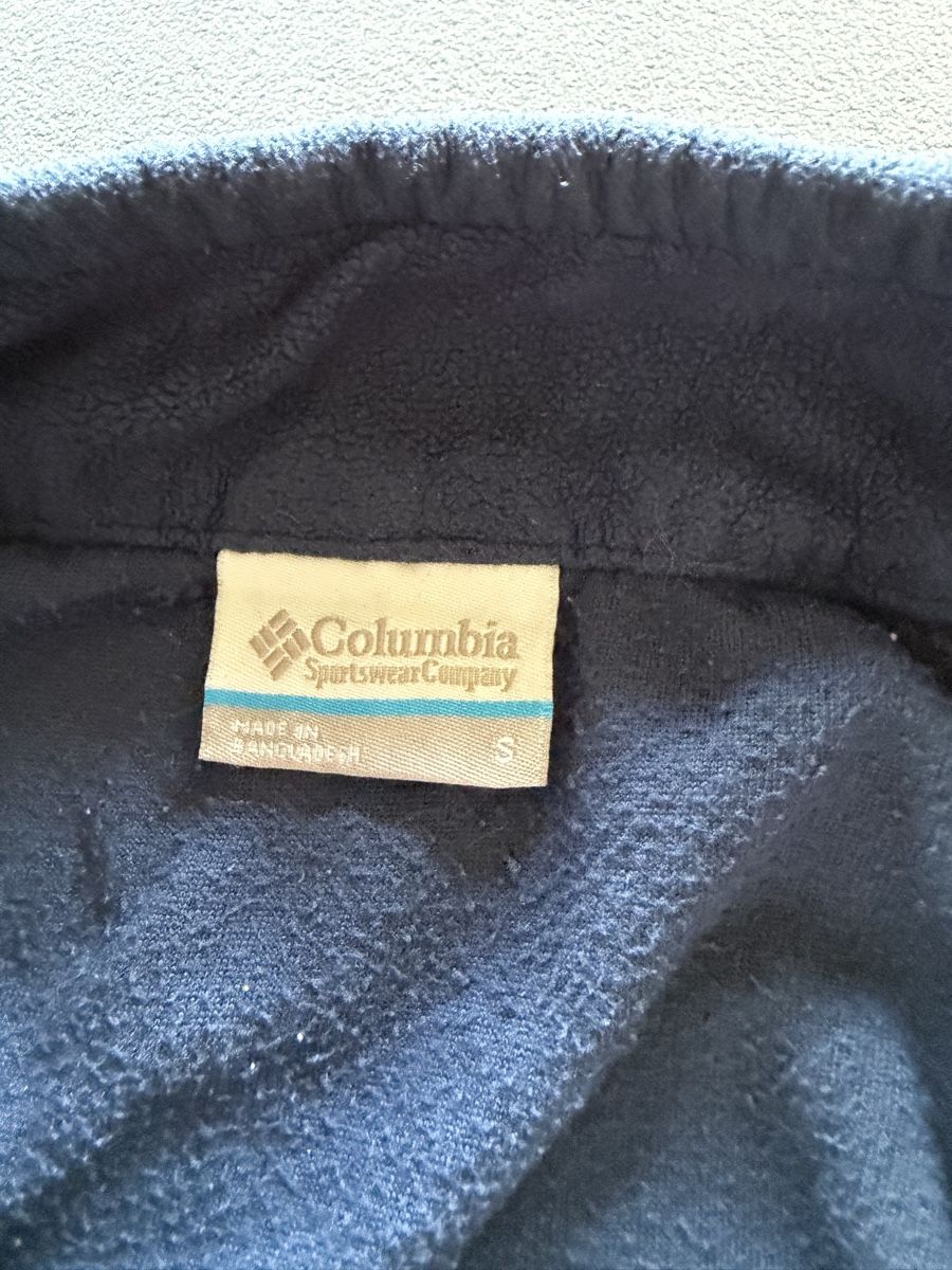 Columbia Jacken: 45. Pull-over polaire Columbia bleu, taille S  – Gebraucht aus Genève von Thelimitedshop. 8