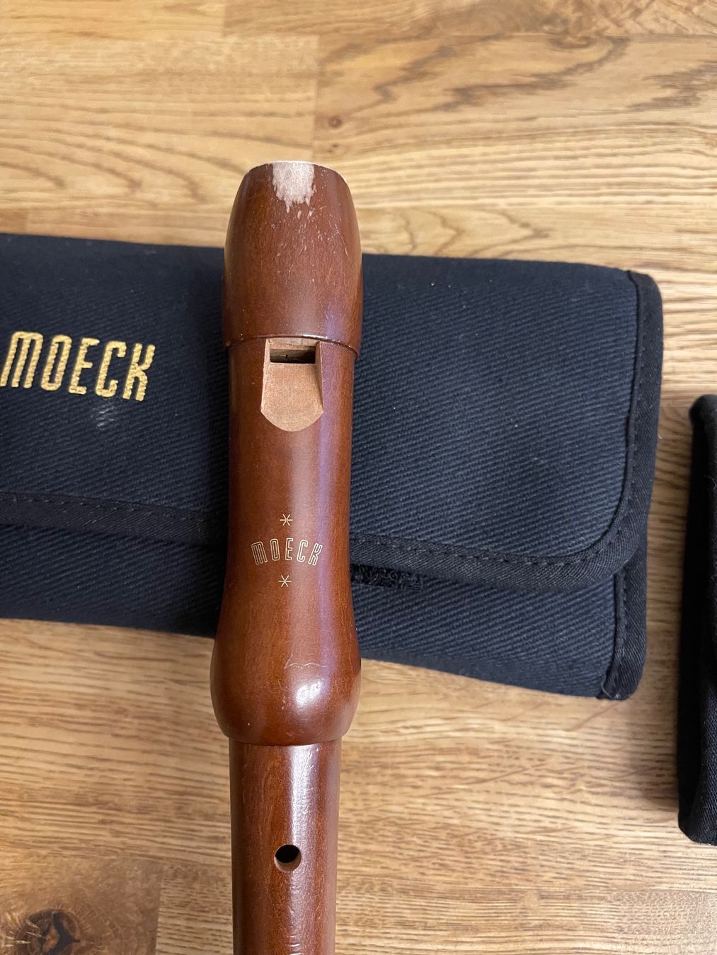 Strumenti musicali: 2 Stück Moeck Blockflöten + Notenheft, – Usato da Gattikon venduto da Guegis66 6