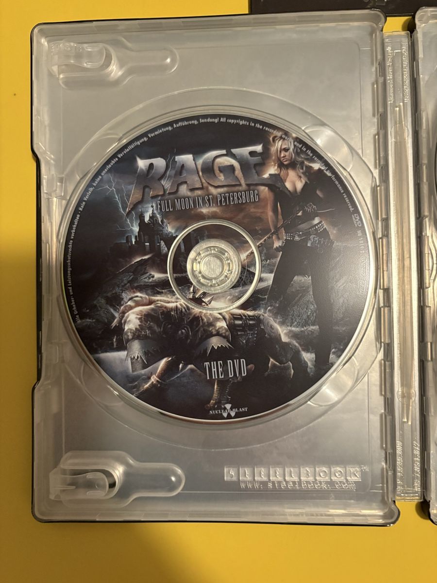 Tutti i DVDs: DVD steelbook RAGE konzert – Nuovo e nell'imballaggio originale da Herzogenbuchsee venduto da warrior77 4