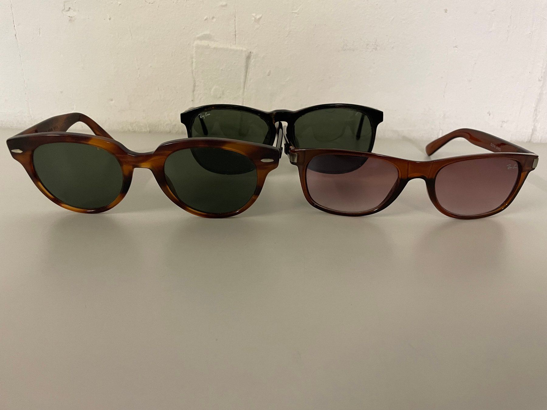 Ray-Ban Lunettes & Verres: 3 x Ray Ban vintage – D'occasion à La Croix (Lutry) par netrajet