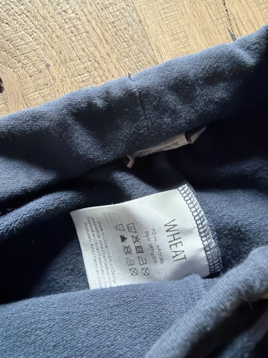 Pantaloni: WHEAT Hose Gr. 128 dunkelblau, Baumwolle – Usato da Saanenmöser venduto da ballerinas 1