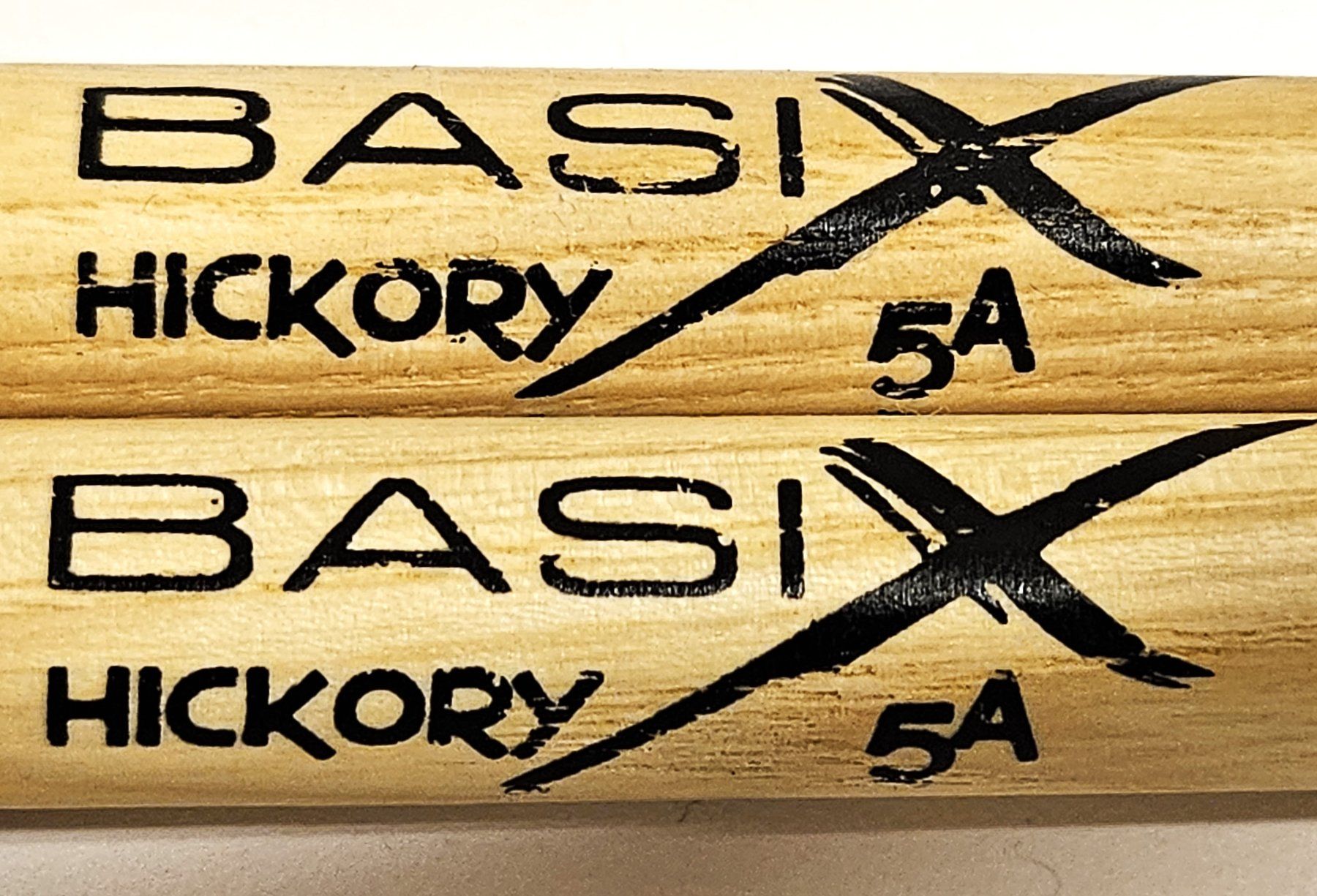 Musikinstrumente: 1 Paar Trommel-Schlegel BASIX 5 A Hickory – Neu und originalverpackt aus Wöschnau von Musikhaus-Luethy5012 8
