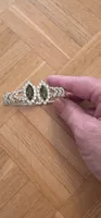 Armschmuck mit Zirkonia und ovalen Steinen